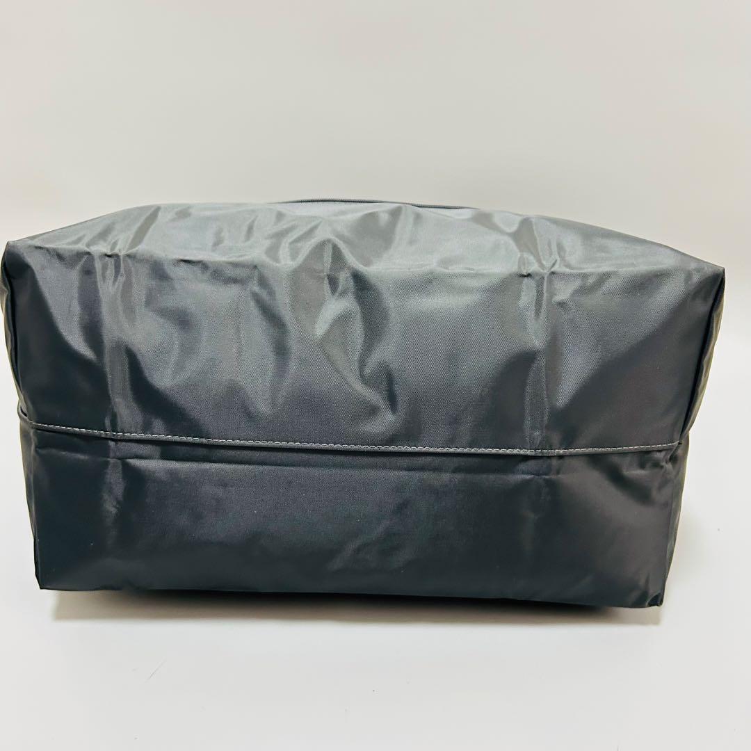 新品 ロンシャン ボストンバッグ ル・プリアージュ クラブ グレー 2way