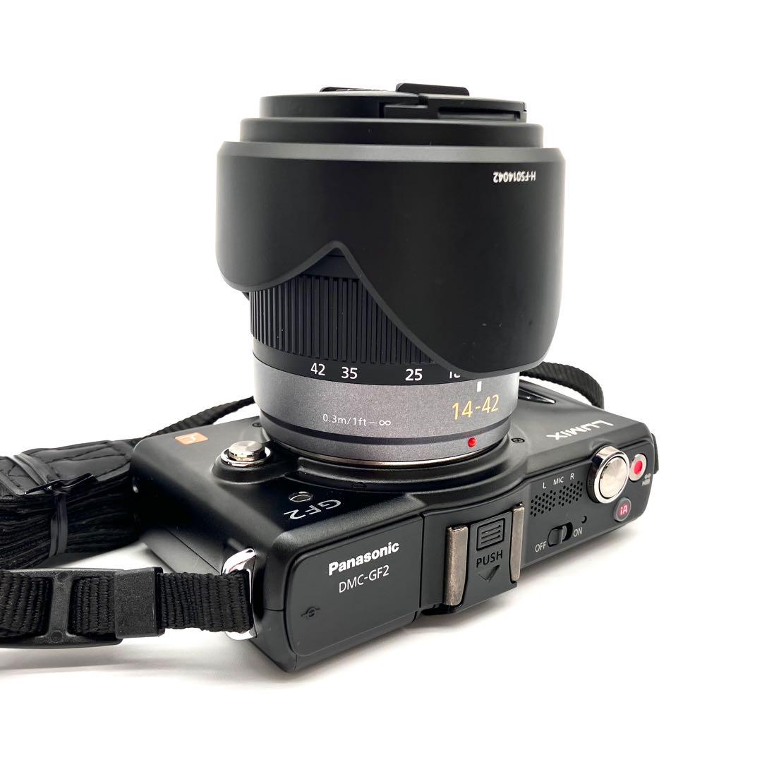 Panasonic DMC-GF2 ブラック 14-42mmレンズキット