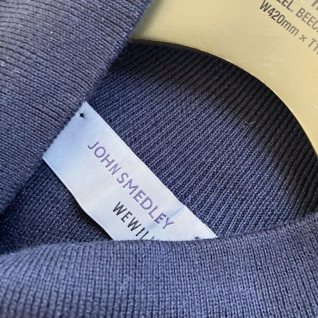 新品　WEWILL × JOHN SMEDLEY ハイネック　ニット