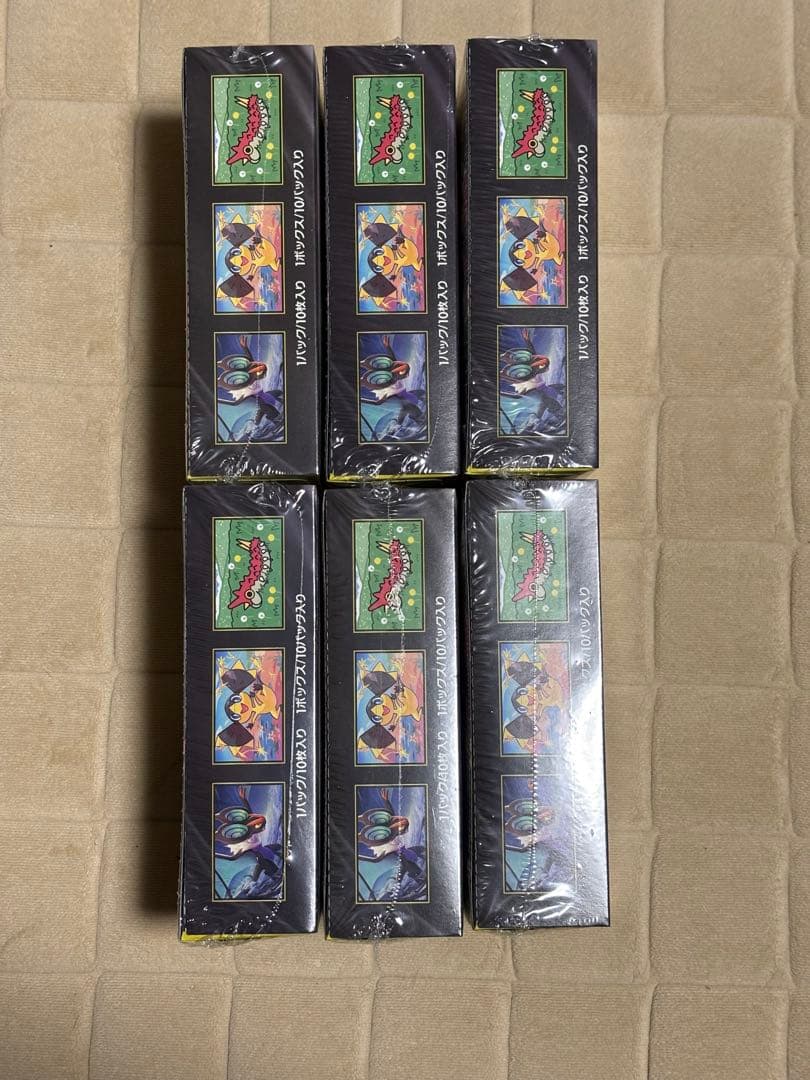 シュリンク付き】 即日発送　ボケモンカード MEGA ドリームex 6BOX