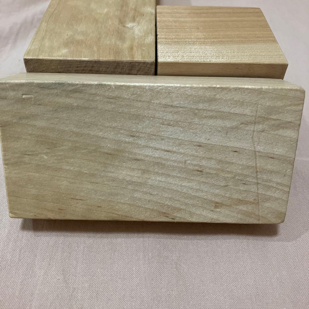 ま*ー様 フレーベル館　中型床上積木 桜の木 つみき