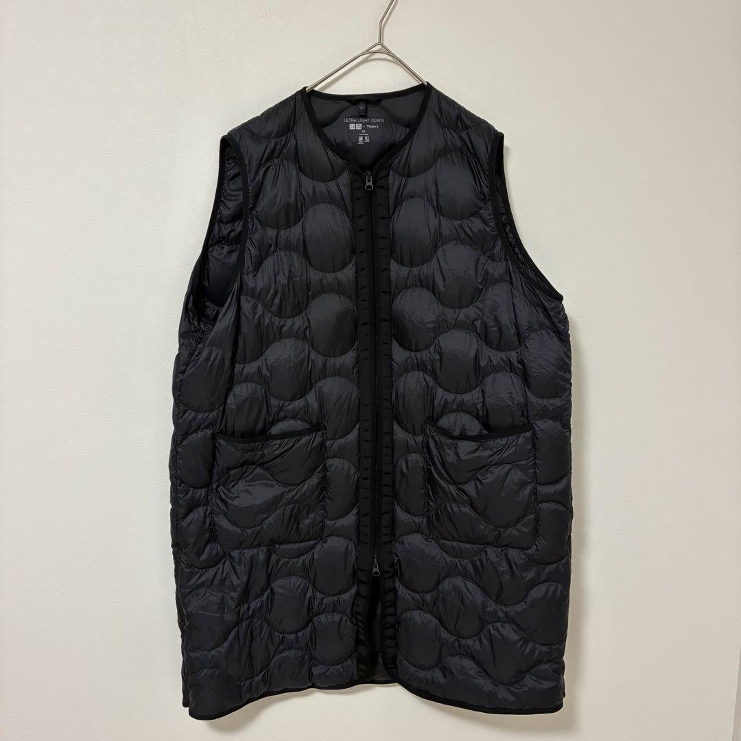 UNIQLO×Theory ウルトラライトダウン　ロングベスト　XXL
