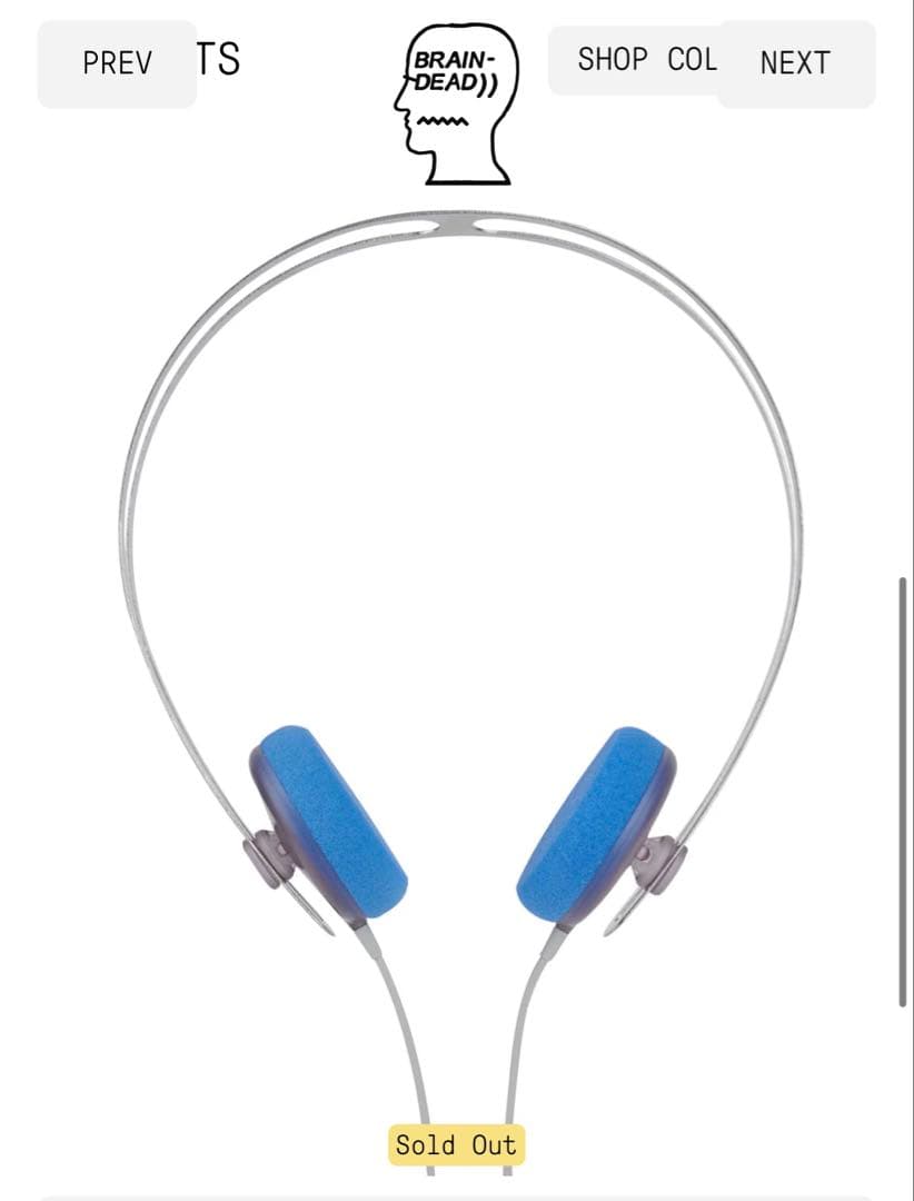 aiaiai TRACKS BRAIN DEAD EDITION 有線ヘッドホン