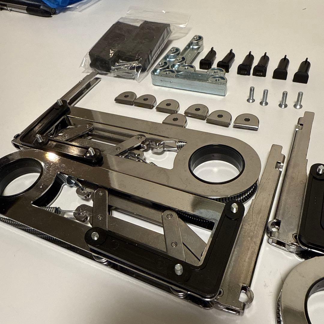 一部未開封　USMハラー純正ドロップダウンドア　2枚分取り付け部品一式　ヒンジ等