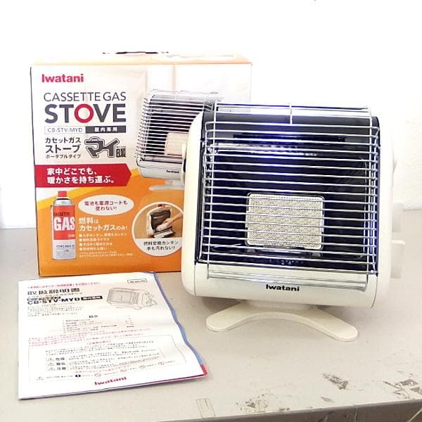 未使用 iwatani カセットガスストーブ CB-STV-MYD 21年製