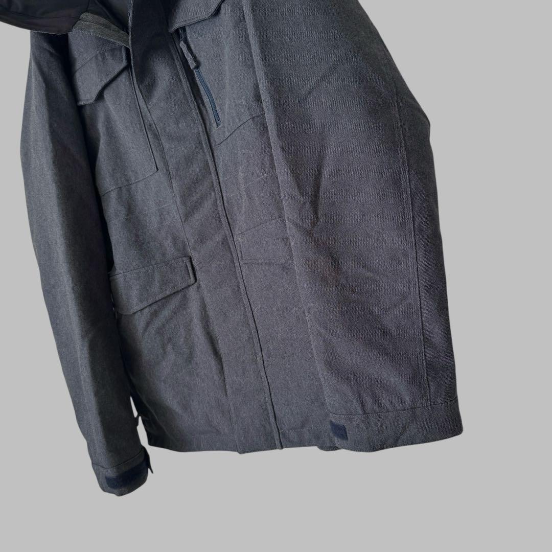バートン スノボウェア COVERT ジャケット メンズ L グレー
