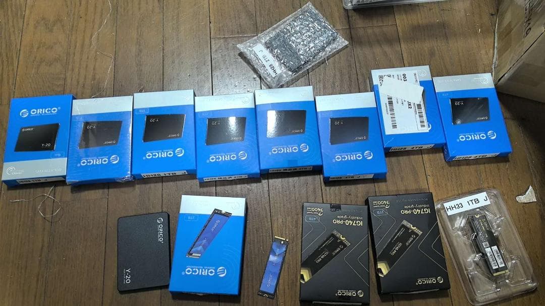 ORICO SSD 全部１5個