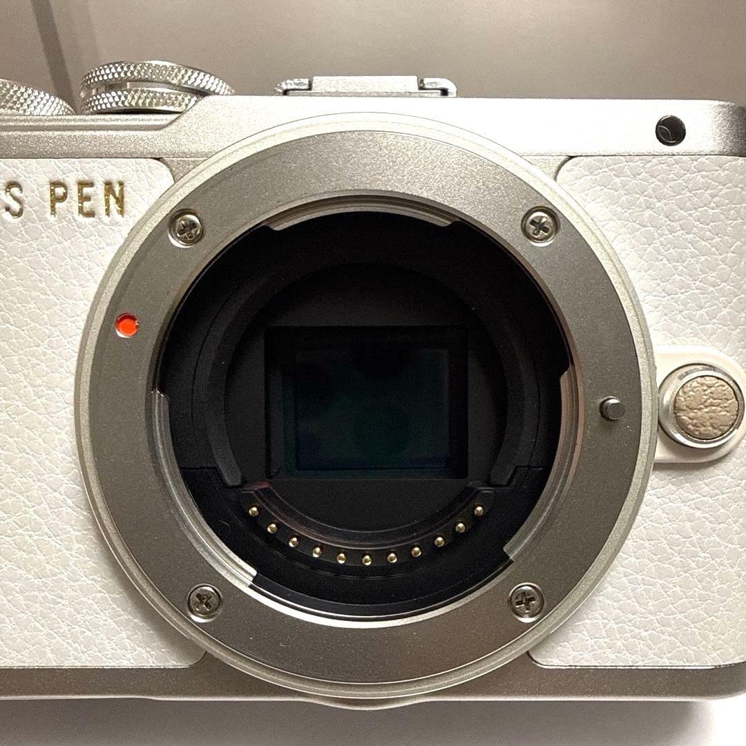 美品⭐︎OLYMPUS PEN E-PL8 ホワイト ダブルズームキット