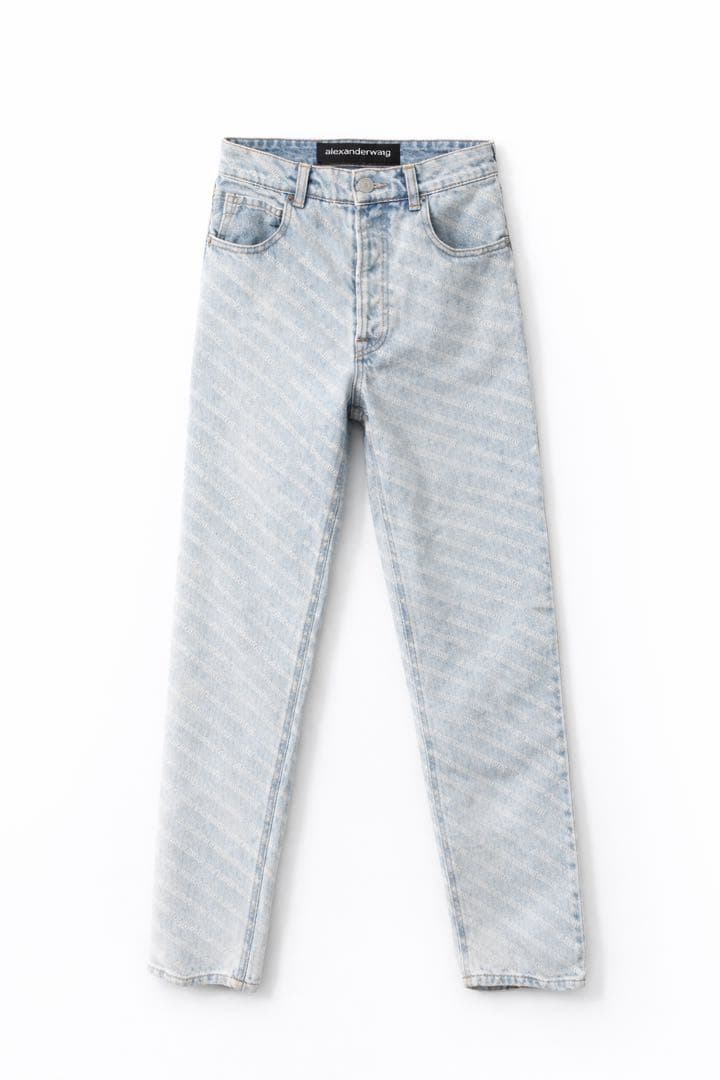 alexanderwang ロゴプリント デニムパンツ ジーンズ　サイズ26