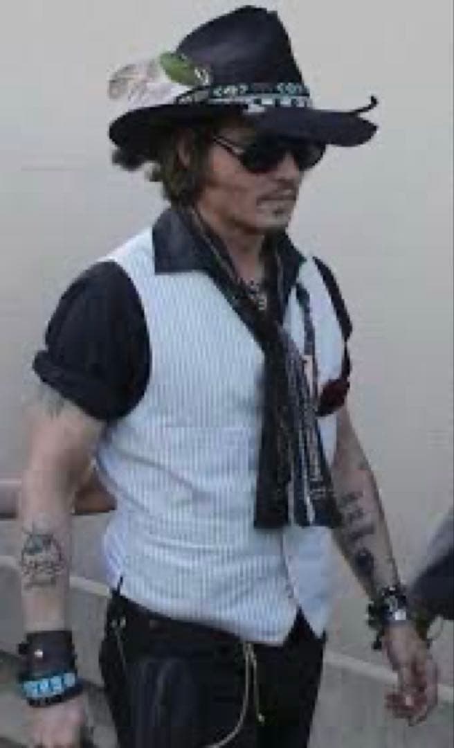 フランス ヴィンテージ ジレ ジョニーデップ‼︎