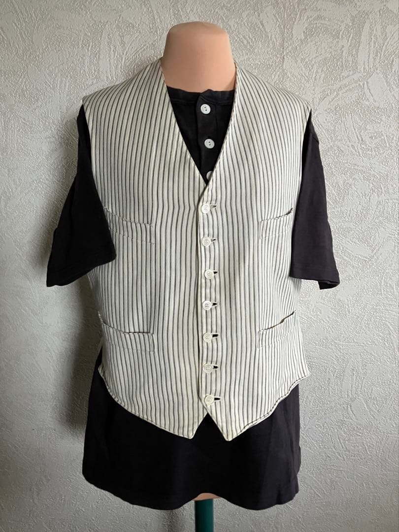 フランス ヴィンテージ ジレ ジョニーデップ‼︎