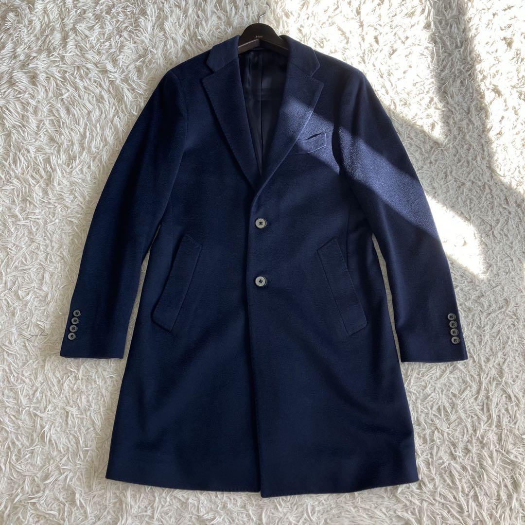 ◎極美品 エストネーション×コロンボ 高級 コート 大人の冬コーデ 滑らか M1