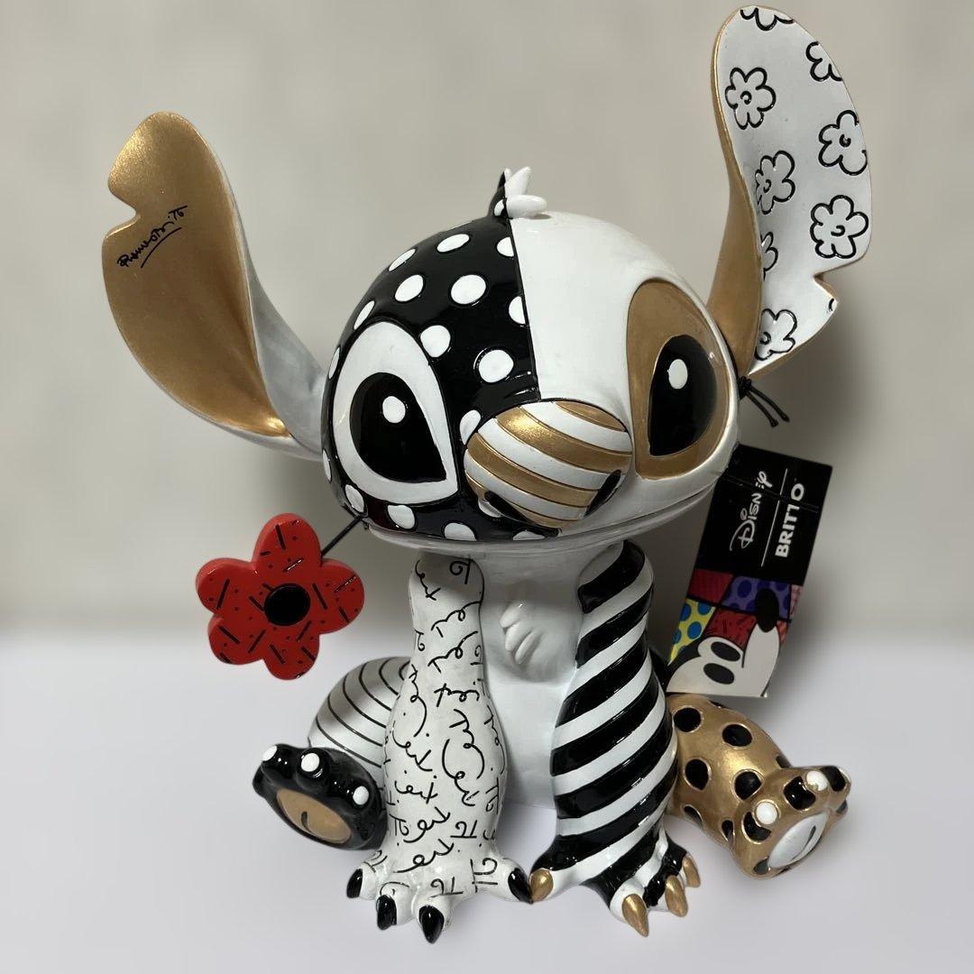 【Disney by Britto】スティッチ シッティング ポーズ