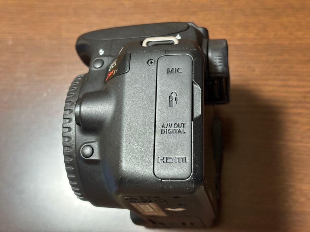 Canon EOS Kiss X7 レンズキット 撮影確認済 一部難あり