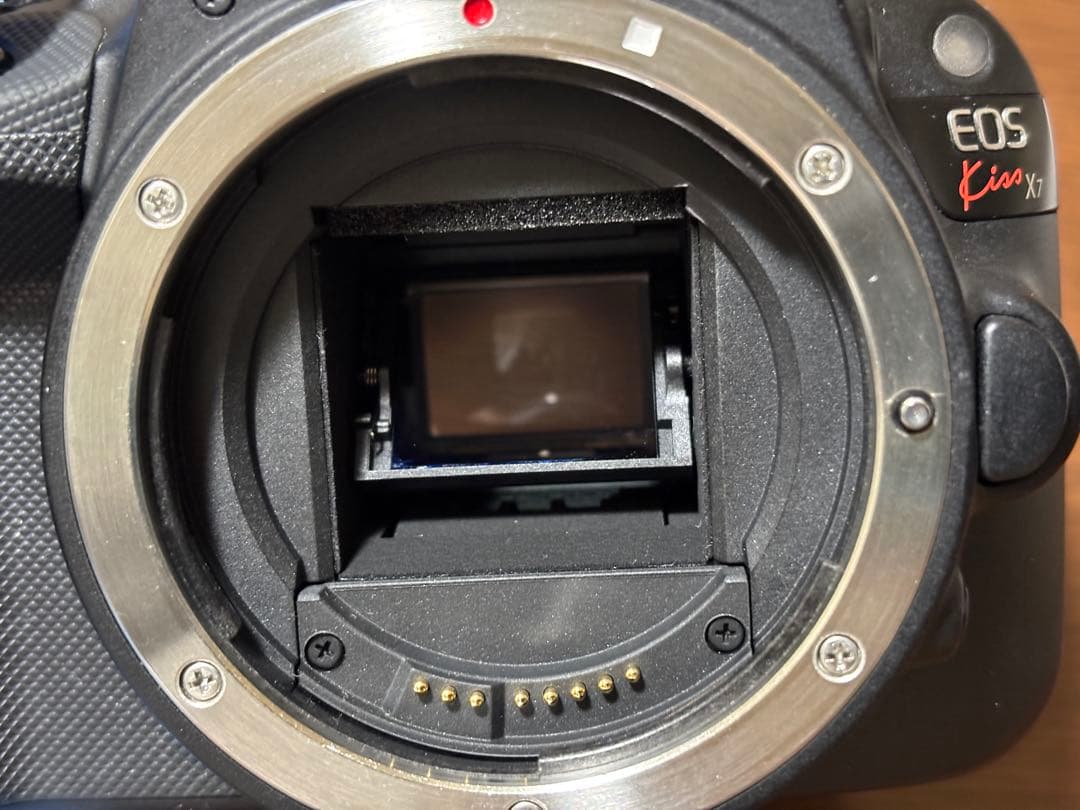 Canon EOS Kiss X7 レンズキット 撮影確認済 一部難あり
