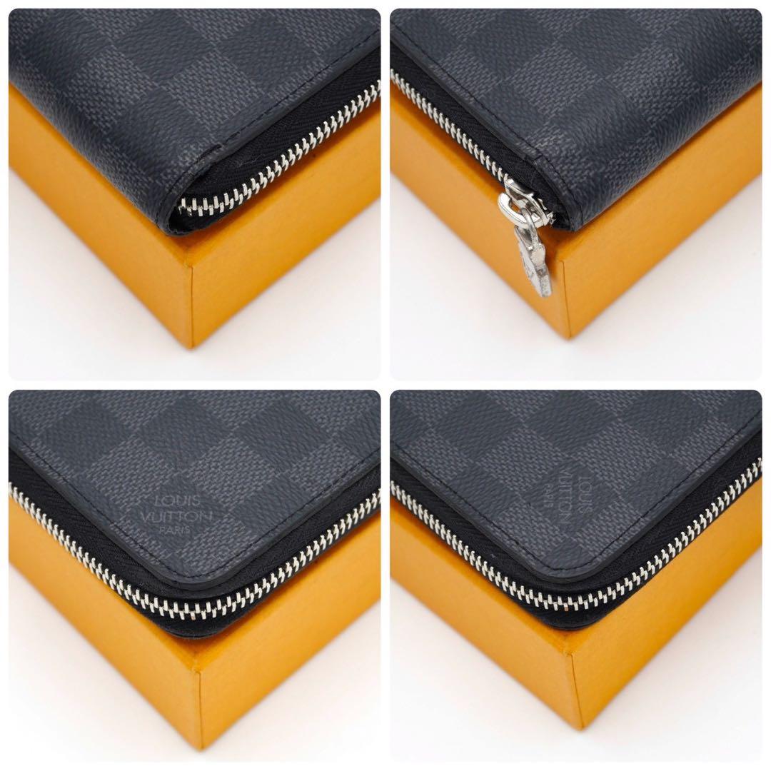 ルイヴィトン ダミエグラフィット ジッピーウォレット ヴェルティカル 長財布