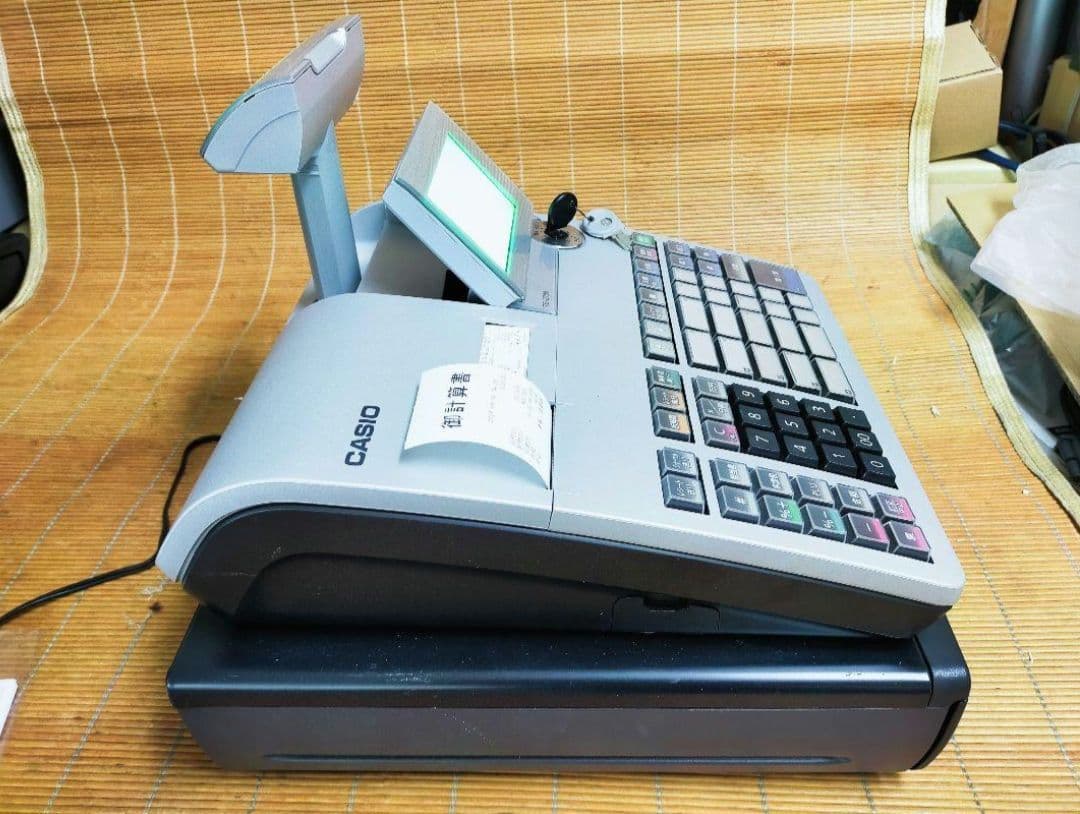 カシオレジスター　TE-2700　フル設定込み　PC連携　25022700