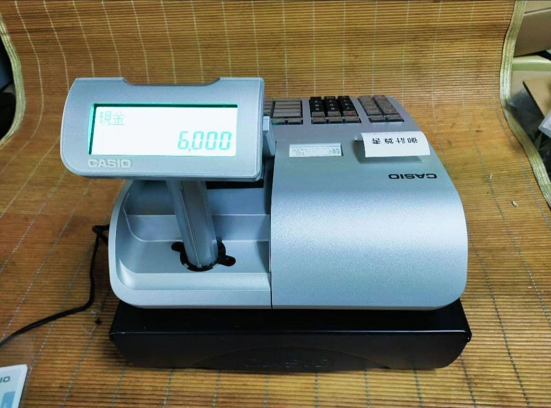 カシオレジスター　TE-2700　フル設定込み　PC連携　25022700