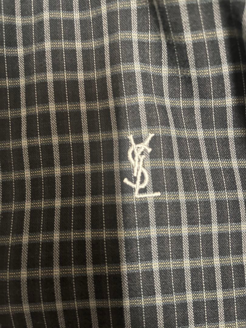 Yves Saint Laurent チェック柄ジャケット