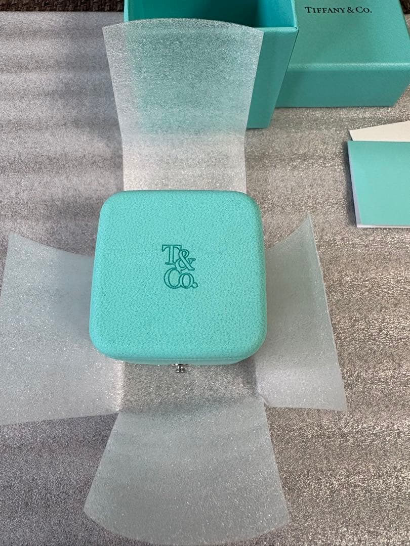 限定品新品ティファニー ジュエリーボックス 空箱 指輪 アクセサリーミニケース