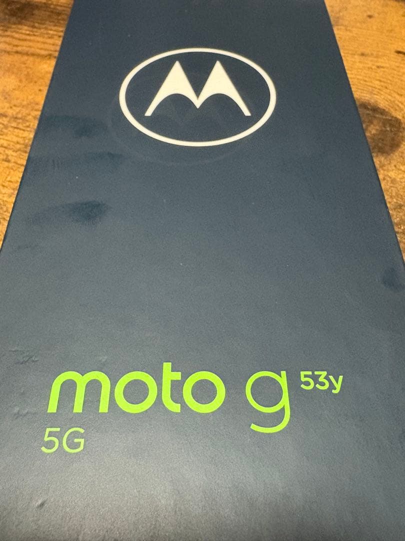 Motorola moto g 53y 5G 本体