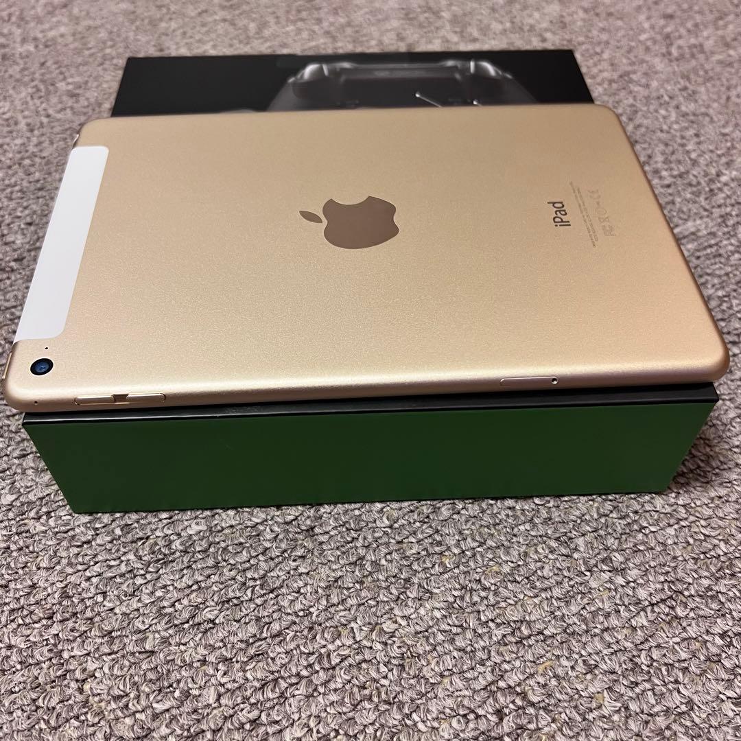 iPad mini 4、32GB Wi-Fi + Cellular ゴールド