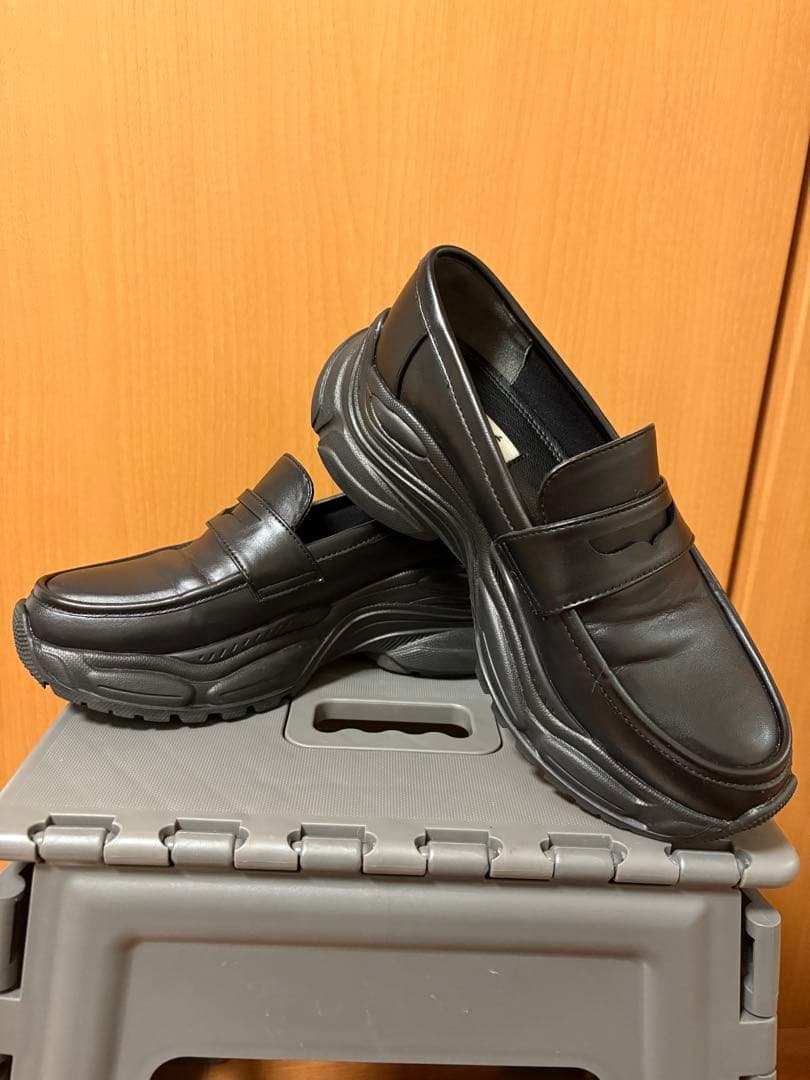 【トンカツ様】THE TOE Convent Loafer-black 23cm