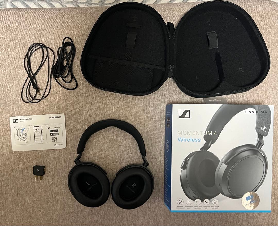 ヘッドホン Sennheiser MOMENTUM 4 Wireless Black