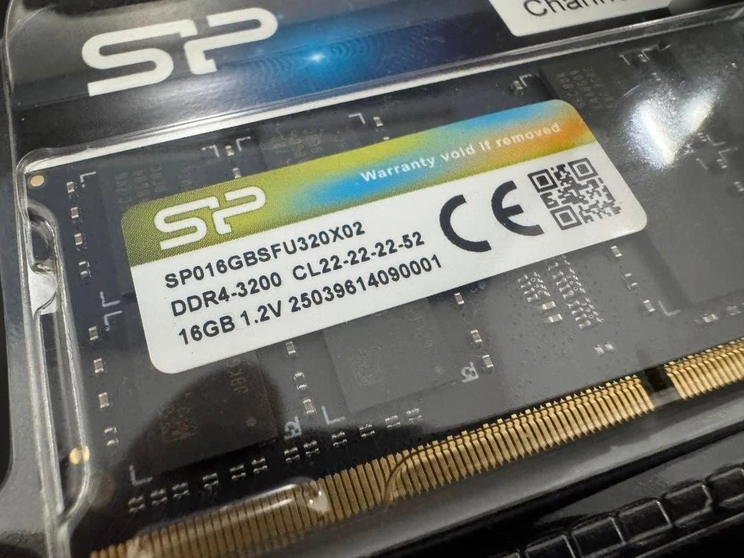 新品未開封 Silicon Power DDR4-3200 16GB×2枚