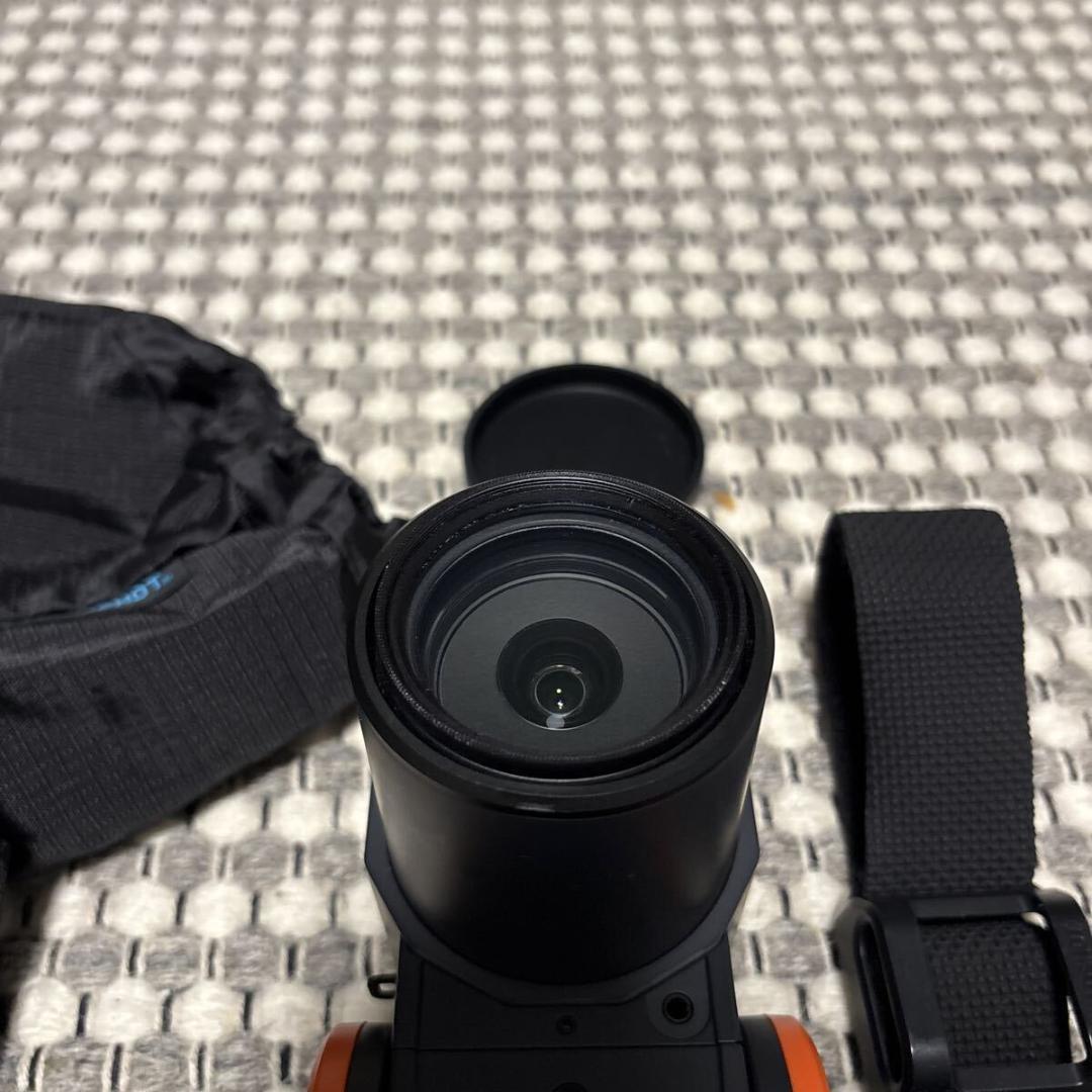 SOLOSHOT.3 ビデオカメラ本体 (純正カバー, 社外品レンズカバー付き)