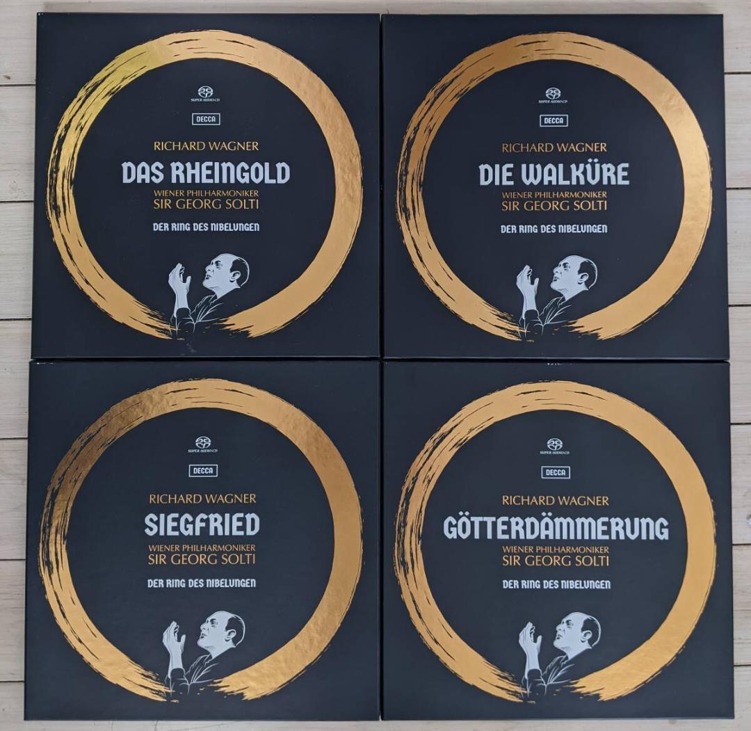 SACD ハイブリッド ショルティ ワーグナー　ニーベルングの指環　14枚組