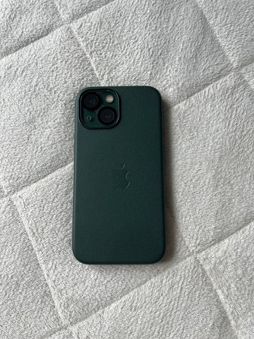 R*e様 iPhone 13ミニ　グリーン　ケース付き