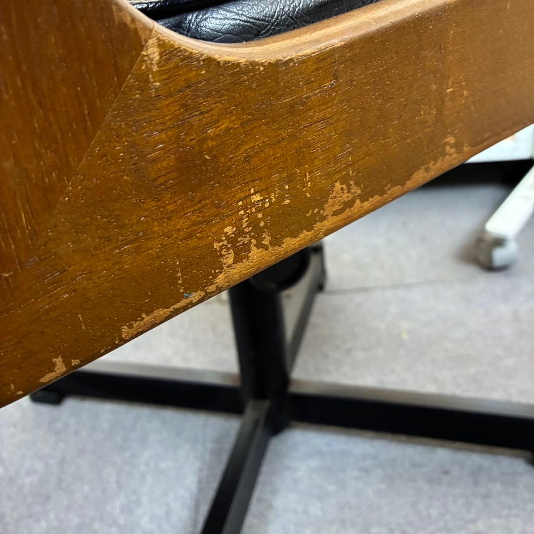 【送料込】マルニ木工　オールドマルニ　チェア 書斎椅子　孔雀印　ヴィンテージ