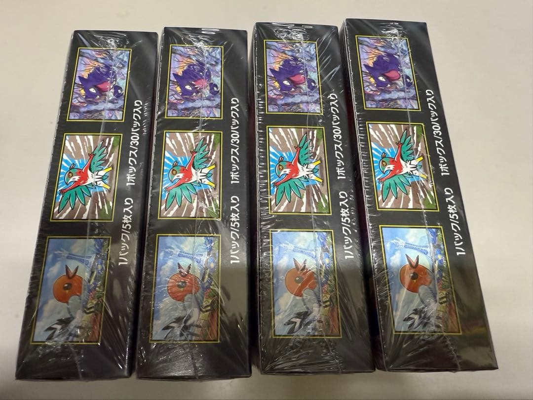 ポケカ　ムニキスゼロ　シュリンク付4BOX