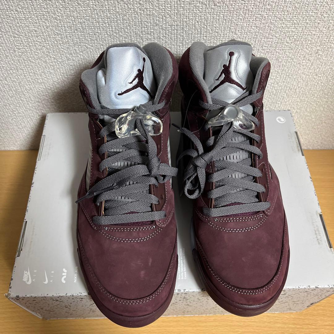 新品 AIR JORDAN 5 RETRO SE BURGUNDY 29cm