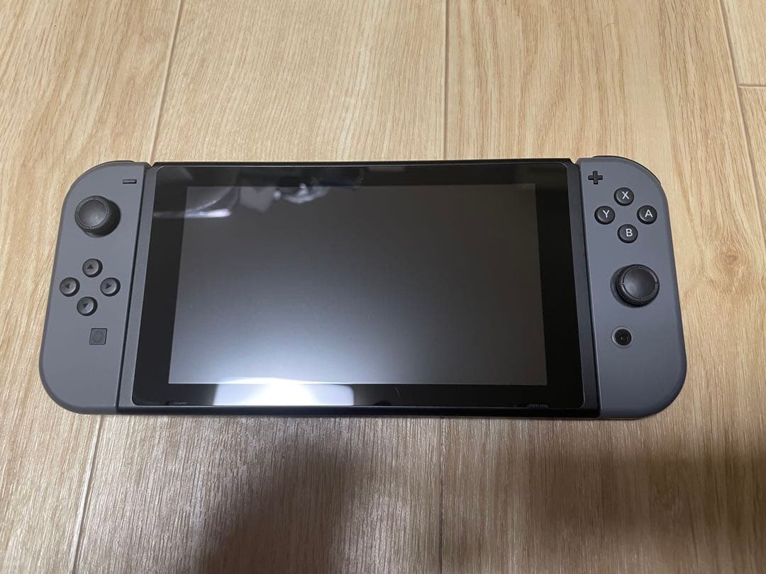 動作確認済み　Nintendo Switch グレー　付属品完備