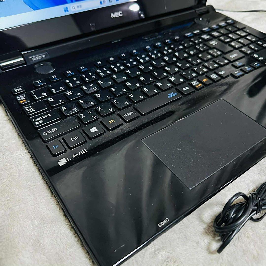 S210 NECノートパソコンSSD高速 WEBカメラWindows11オフィス