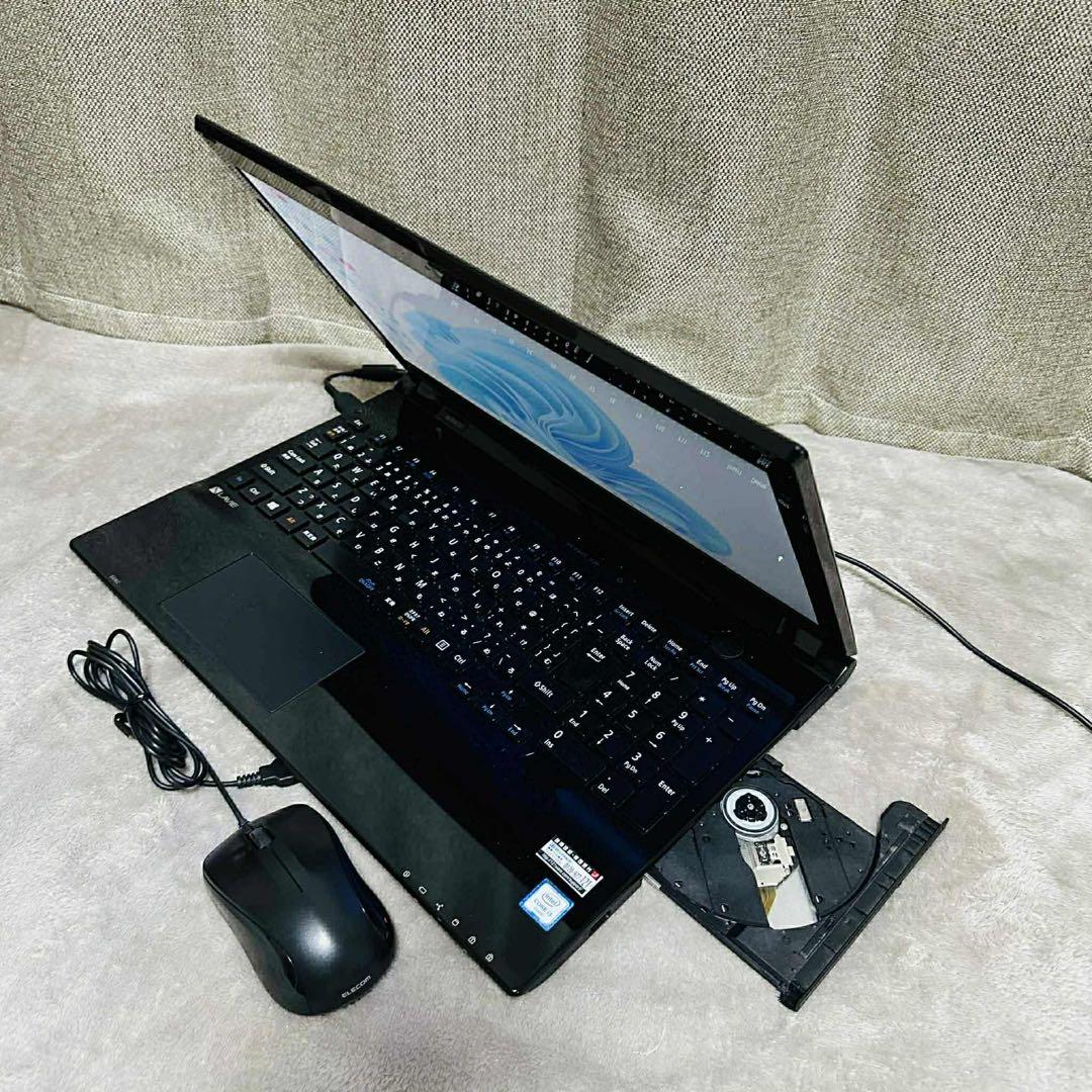 S210 NECノートパソコンSSD高速 WEBカメラWindows11オフィス