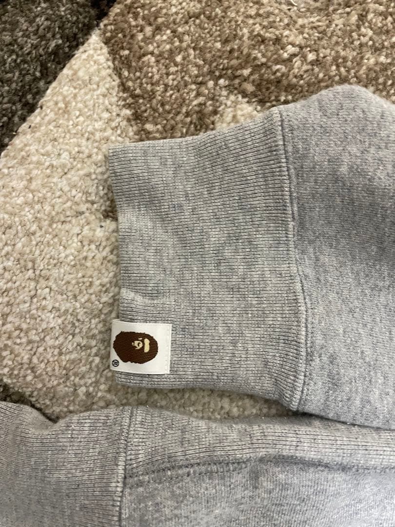 A Bathing Ape グレー トレーナー Lサイズ