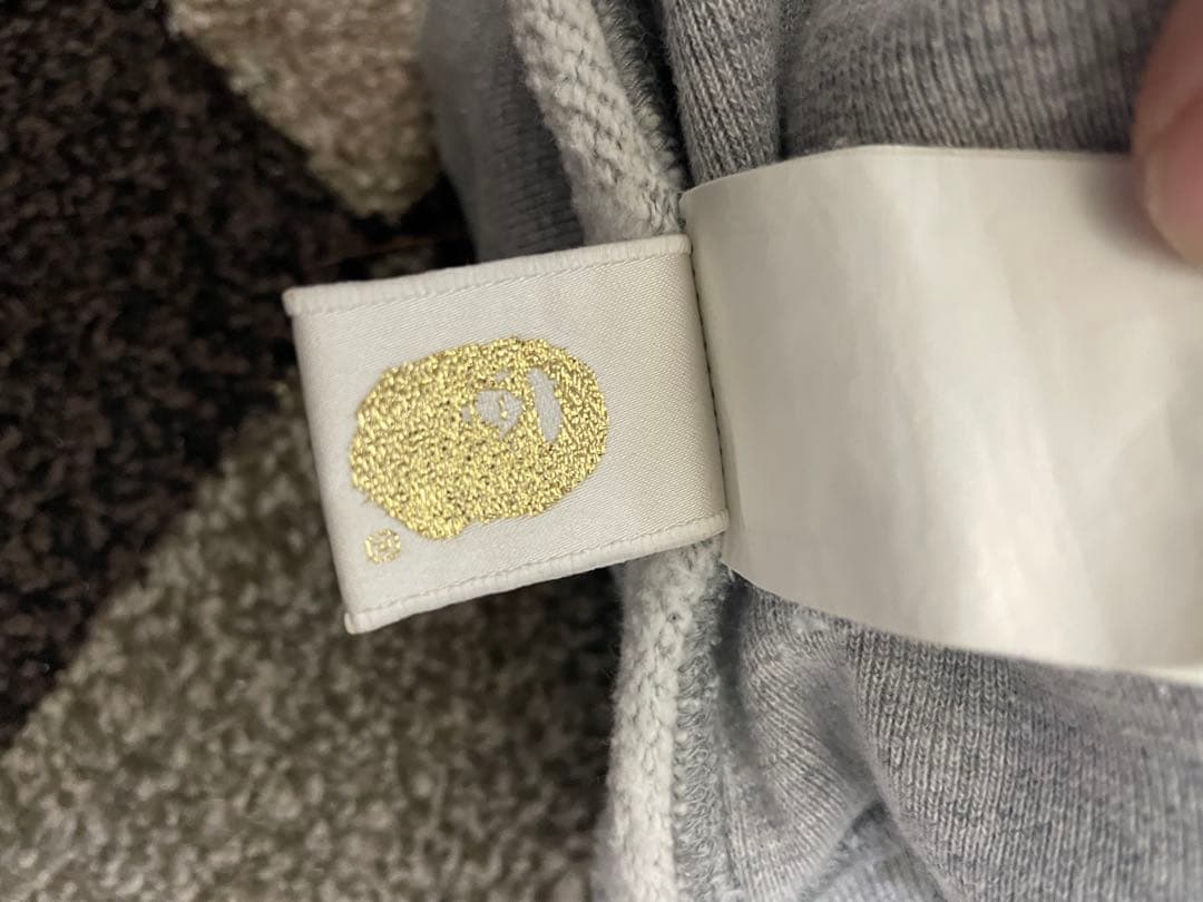 A Bathing Ape グレー トレーナー Lサイズ