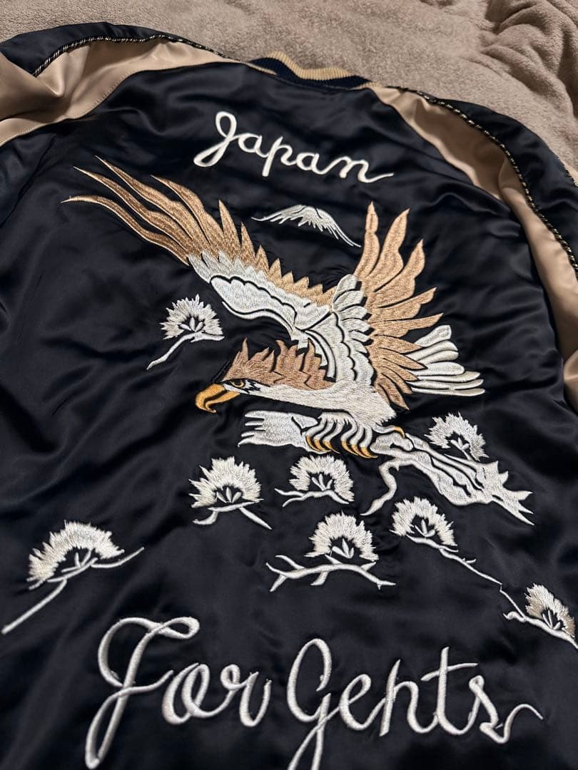 ２面用 未使用近い BUFFALO BOBS 鷲 日本限定 スカジャン 美品