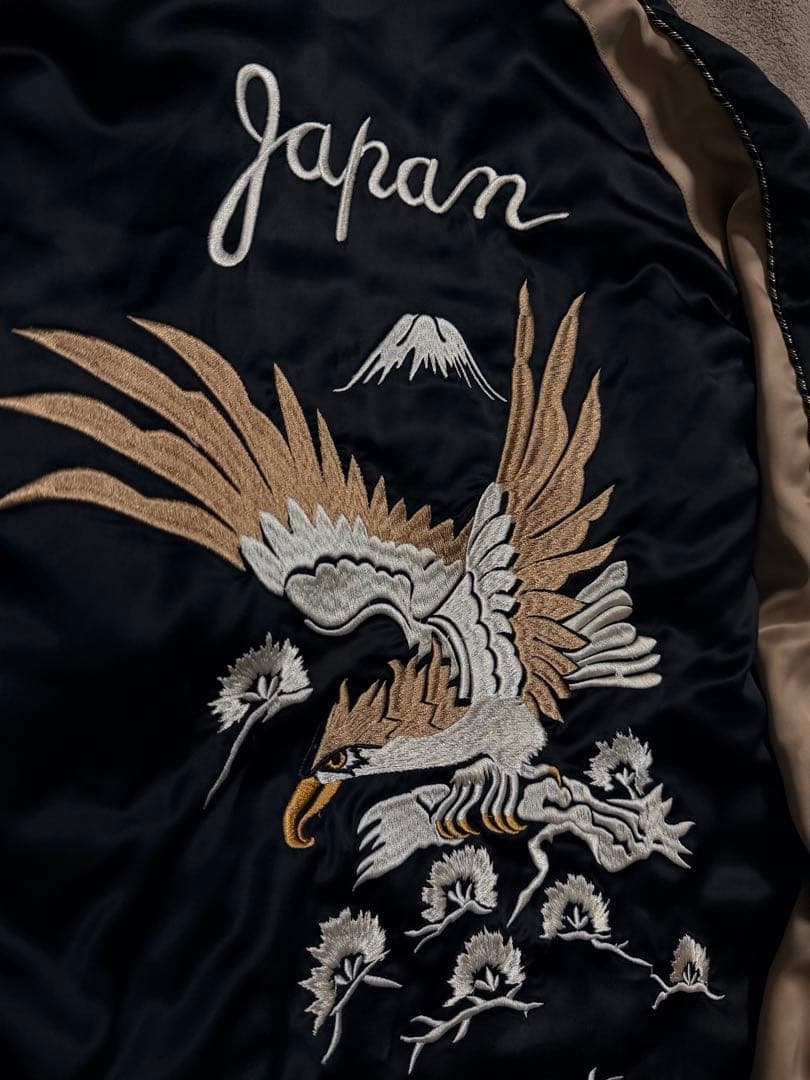 ２面用 未使用近い BUFFALO BOBS 鷲 日本限定 スカジャン 美品