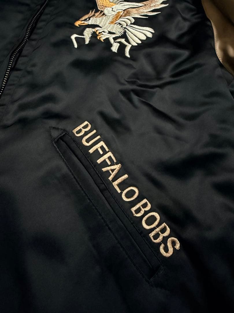 ２面用 未使用近い BUFFALO BOBS 鷲 日本限定 スカジャン 美品