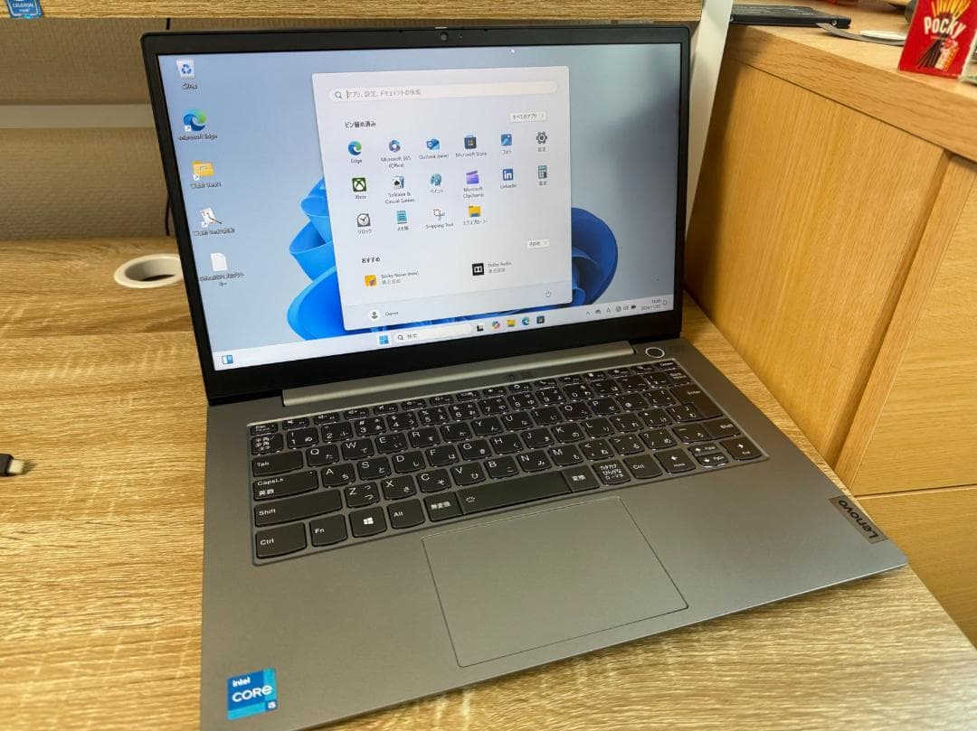 美品 Lenovo ThinkBook14 i5 16GB Office付き