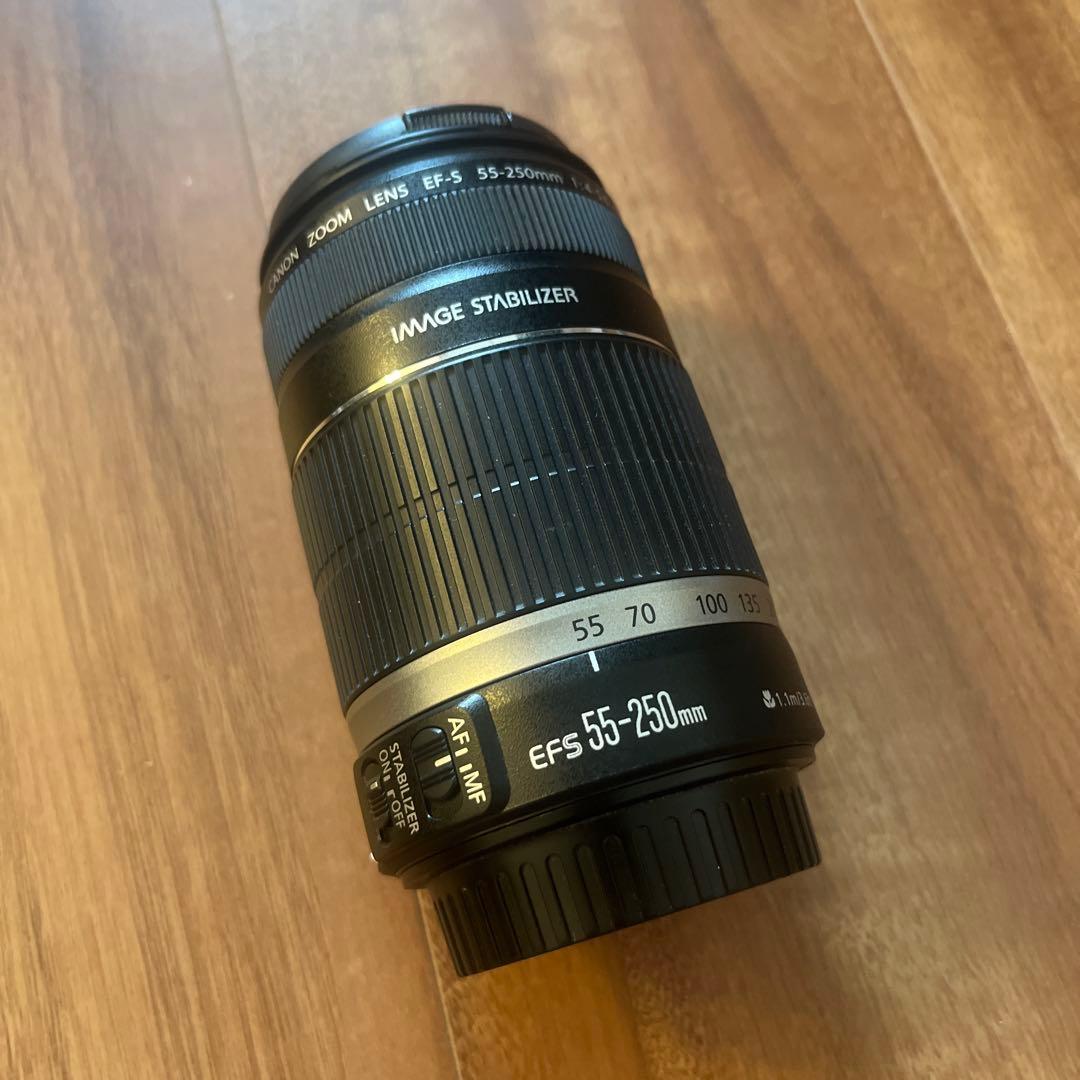 Canon ZOOM EF-S 55-250mm レンズ➕おまけ付き