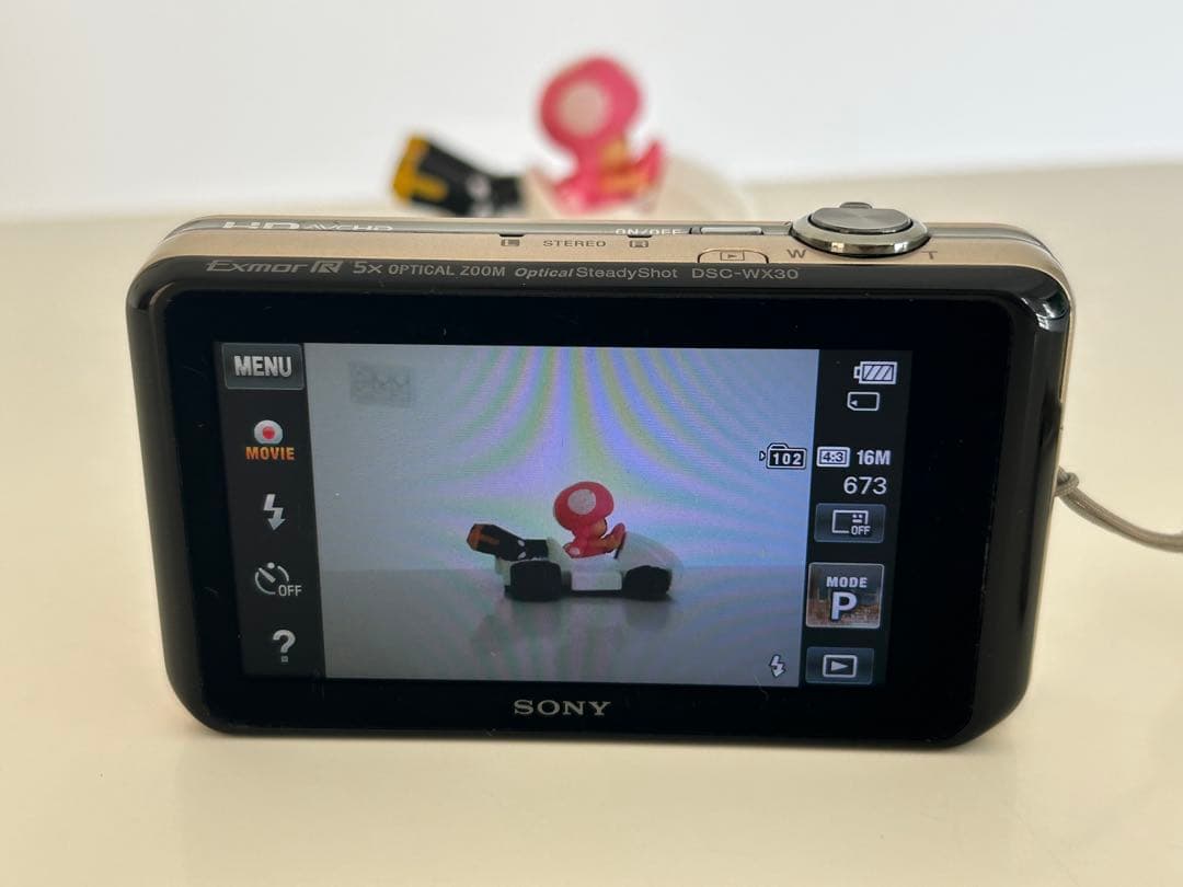 SONY Cyber-shot DSC-WX30 ゴールド 16.2MP