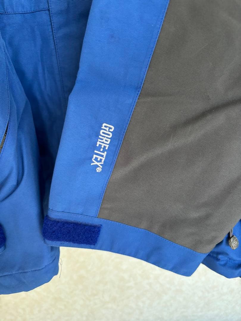 THE NORTH FACE GORE-TEX 防水マウンテンパーカー XL青美
