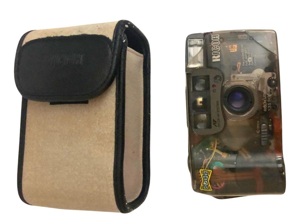 新品 RICOH FF-9SD スケルトン35ミリフィルムカメラ パノラマ対応