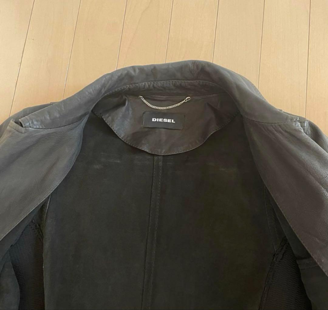 【ほぼ未使用品】激安特価中❣️❣️DIESEL/ディーゼル ライダースジャケット