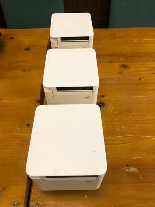 Uレジ　モバイルオーダー　プリンター3台（1台ずつの販売も可能）